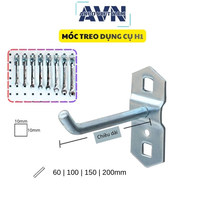 Móc treo dụng cụ H19 Móc treo dụng cụ H1