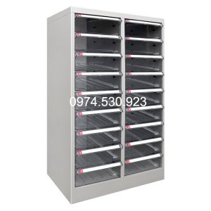 Tủ 18 khay nhựa A4