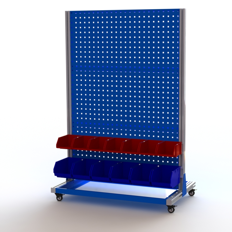 Kệ pegboard đa năng di động Kệ pegboard đa năng di động