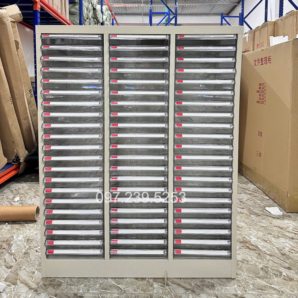 Tủ 63 khay nhựa A4 Tủ 63 khay nhựa A4
