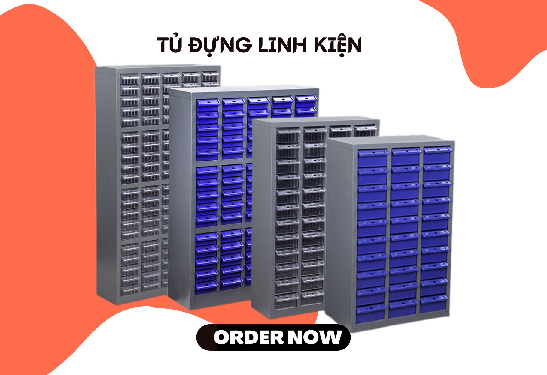 Báo giá tủ đựng linh kiện tháng 9
