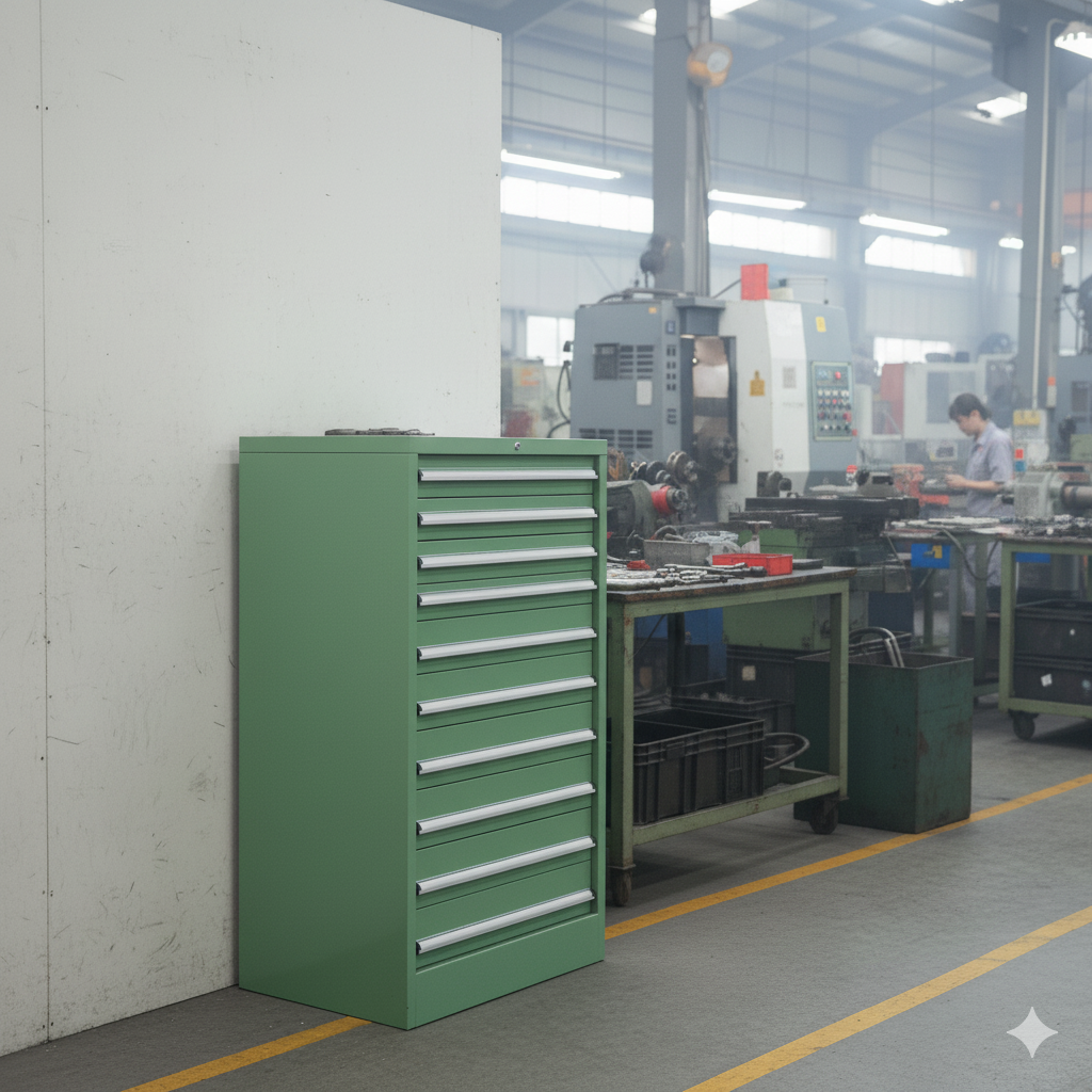 Tủ ngăn kéo công nghiệp 10 ngăn chịu tải lớn Tủ ngăn kéo công nghiệp 10 ngăn chịu tải lớn