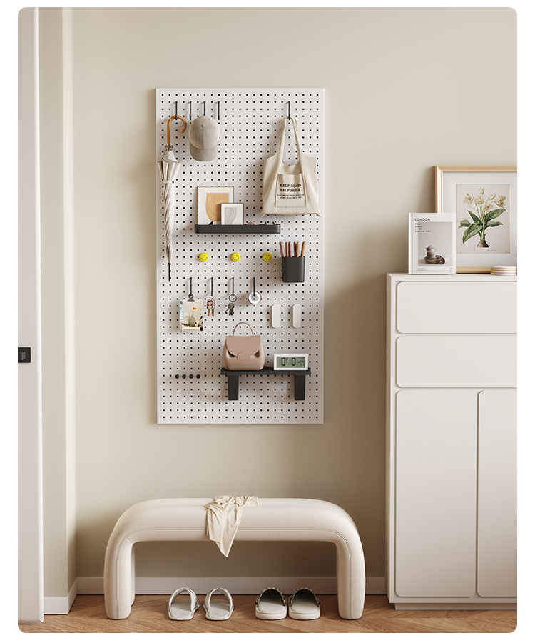 pegboard-lo-tron-decor Bảng Pegboard Decor Lỗ Tròn