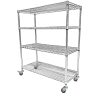 Kệ Inox Lưới 4 Tầng Lắp Ráp Tiện Lợi